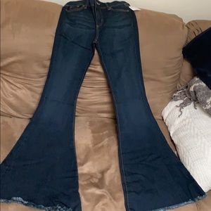 Free People Super Flare Jeans-NWT!